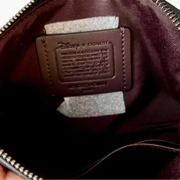 Coach Black Disney Wristlet - Picture 8 of 9